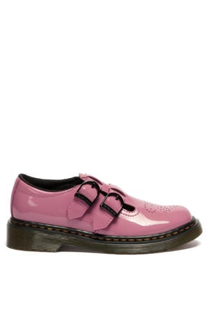 8065 lakleren Mary Jane schoenen roze