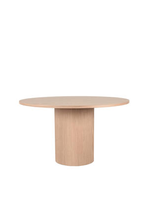 LABEL51 Eetkamertafel Oliva - Naturel - - 130 cm - Rond