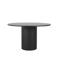 LABEL51 LABEL51 Eetkamertafel Oliva - Zwart - - 130 cm - Rond