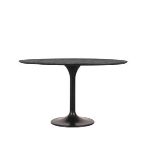 LABEL51 Eetkamertafel Otto - Zwart - - 130 cm - Rond