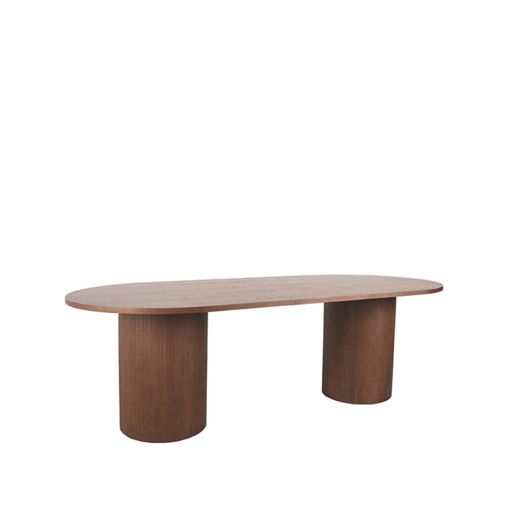 LABEL51 LABEL51 Eetkamertafel Oliva - Walnoot - - 240 cm