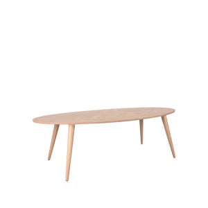 LABEL51 Eetkamertafel Ines - Naturel - - 210 cm - Ovaal