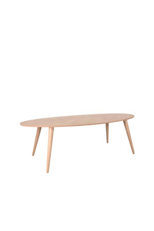 LABEL51 Eetkamertafel Ines - Naturel - - 240 cm - Ovaal