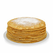 thumbnail: Cookinglife Pannenkoekenborden Porselein ø 30 cm - 6 Stuks