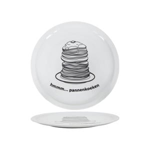 Pannenkoekenborden Porselein ø 30 cm - 6 Stuks