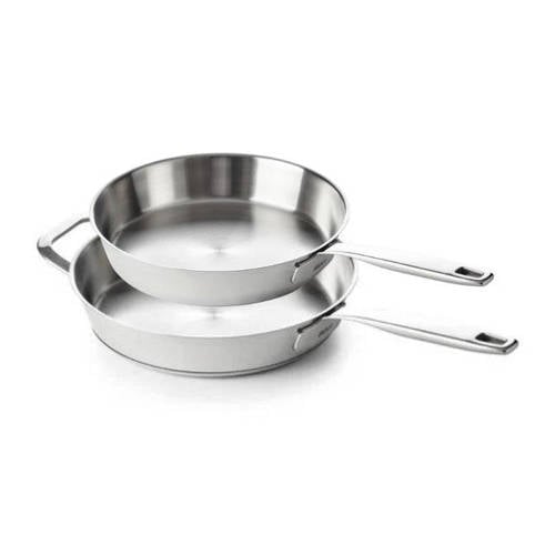 Beka Maestro 5-Ply koekenpannenset 2-delig – ø 24 & 28 cm, roestvrij staal zonder anti-aanbaklaag afbeelding