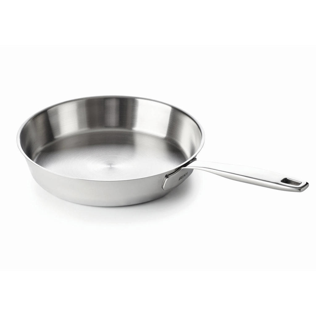 Beka Koekenpan Maestro 5-Ply - ø 24 cm - geschikt voor alle warmtebronnen - zonder anti-aanbaklaag