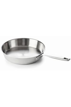 Koekenpan Maestro RVS ø 28 cm - geschikt voor alle warmtebronnen - zonder anti-aanbaklaag