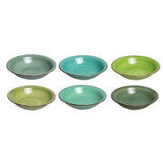 thumbnail: Cookinglife Serviesset Delice Groen 18-delig / 6 personen - 6 dinerborden, 6 diepe borden en 6 ontbijtborden
