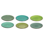 thumbnail: Cookinglife Serviesset Delice Groen 18-delig / 6 personen - 6 dinerborden, 6 diepe borden en 6 ontbijtborden