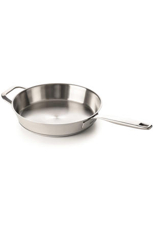 Koekenpan Maestro RVS met tegengreep ø 32 cm - geschikt voor alle warmtebronnen - zonder anti-aanbaklaag