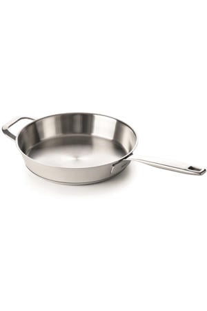  Koekenpan Maestro RVS met tegengreep ø 32 cm - geschikt voor alle warmtebronnen - zonder anti-aanbaklaag