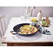 thumbnail: Beka  Paella pan met 2 zijgrepen Mandala Gietijzer ø 36 cm - keramische anti-aanbaklaag - geschikt voor alle warmtebronnen
