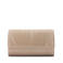 Manfield clutch met glitters goudkleurig