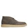 Manfield suède veterboots grijs