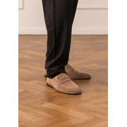thumbnail: Manfield suède loafers cognac