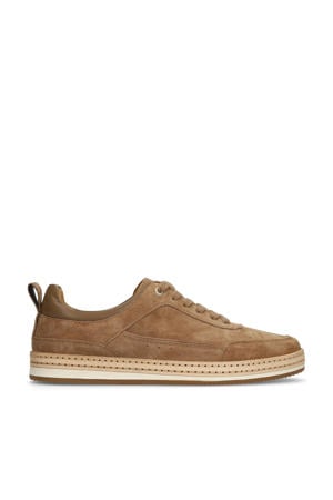 suède sneakers taupe