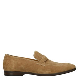 suède loafers camel
