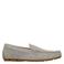 Manfield suède mocassins grijs