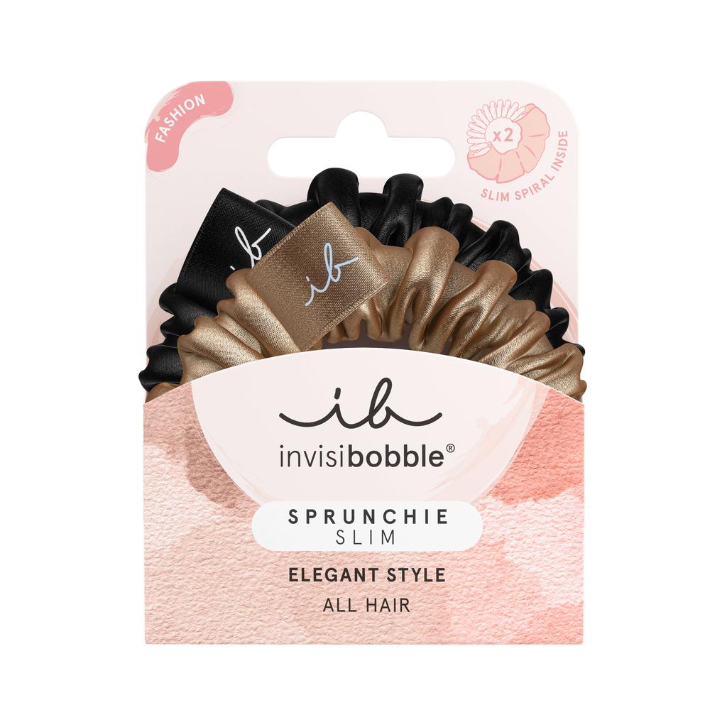Invisibobble Sprunchie Slim Duo True Golden 2Pc