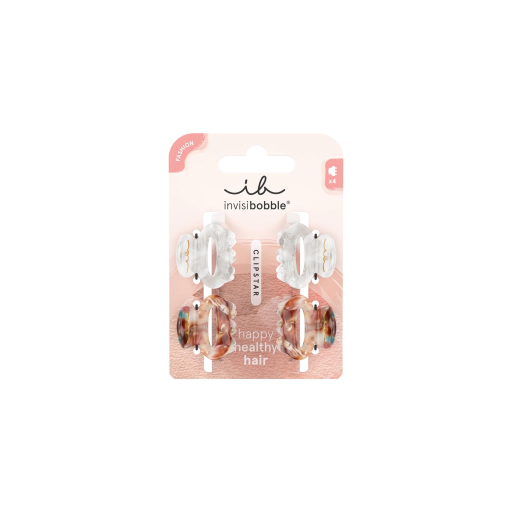 Invisibobble Clipstar Petit Bijoux (S) 4Pc