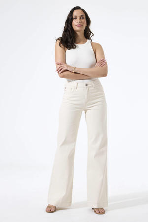 wide leg jeans ecru
