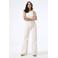 Garcia wide leg jeans ecru