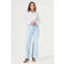 Garcia wide leg jeans light blue denim