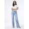 Garcia high waist wide leg jeans wide leg jeans medium blue denim