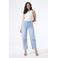 Garcia high waist barrel jeans medium blue denim