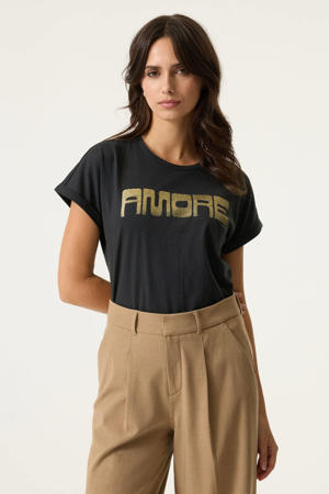 T-shirt zwart