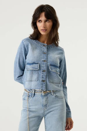 denim spijkerjas medium blue denim