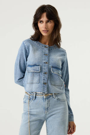 denim spijkerjas medium blue denim