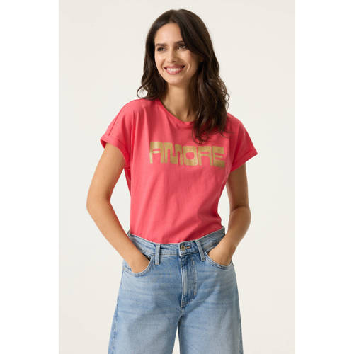 Garcia T-shirt roze afbeelding