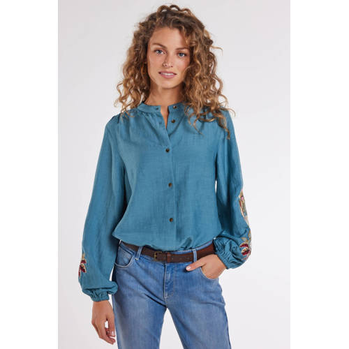 Didi blouse blauw afbeelding