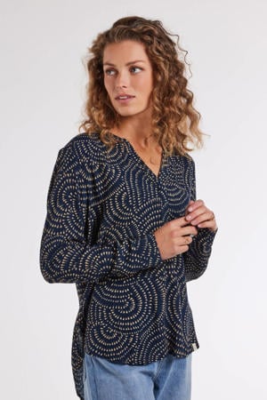 top donkerblauw