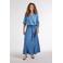 Didi denim A-lijn rok medium blue denim
