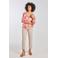 Didi gebloemde blousetop roze