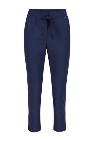 travelstof straight regular waist capri