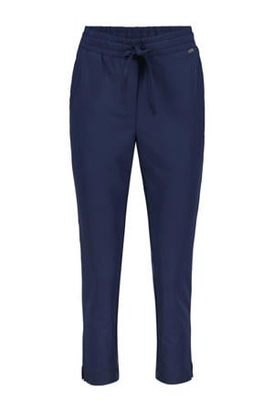 travelstof straight regular waist capri