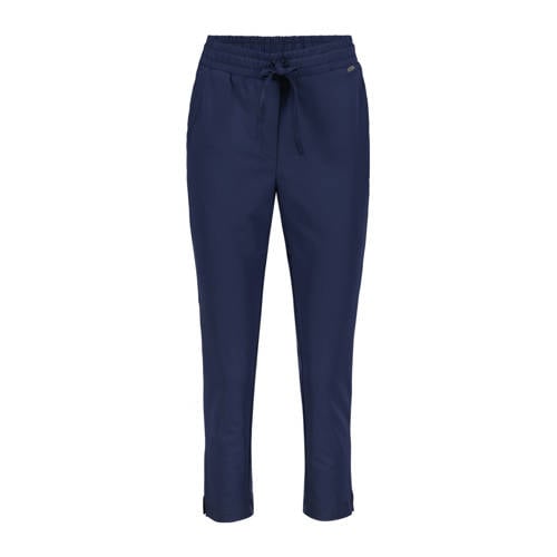 Didi travelstof straight regular waist capri afbeelding