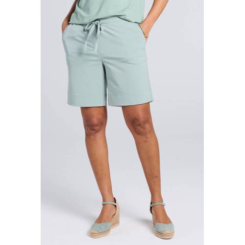 Didi travelstof regular waist bermuda short afbeelding
