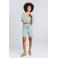Didi travelstof regular waist bermuda short