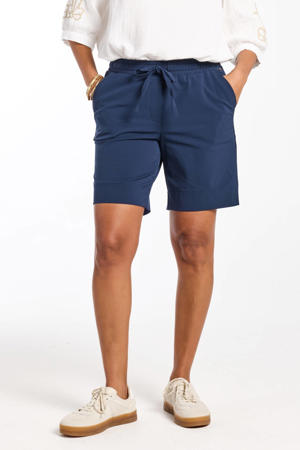 travelstof regular waist bermuda short