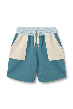 sweatshort blauw