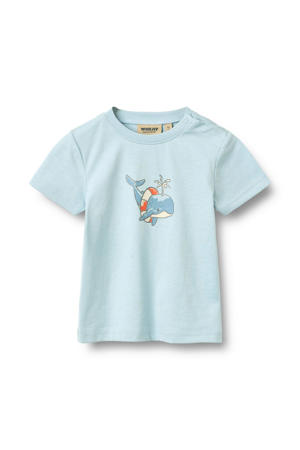 T-shirt lichtblauw