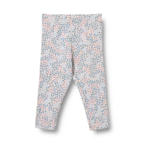 Wheat gebloemde legging lichtblauw afbeelding