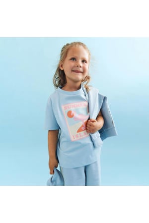 T-shirt lichtblauw