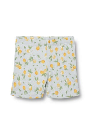 regular waist casual short lichtblauw