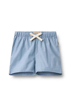 regular waist casual short lichtblauw